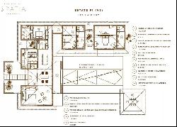 Last opportunity, luxury Villa with 3 suites of 480m2 - 5167sqft, plot 1ha - 2,5acres, Com