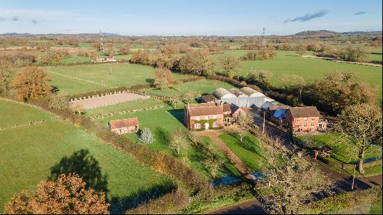 A wonderful 14 acre smallholding with principal house, secondary cottage, outbuildings and