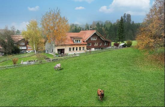 Tastefully renovated farmhouse with dreamlike views