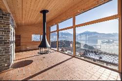 Eco-responsible housewith sublime views and south-west exposure