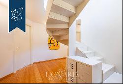 Bright, large four-room apartment with independent entrances, double cellar and double gar