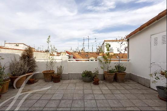 A terrace to enjoy Madrid