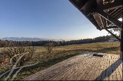 The countryside in Lausanne. Beautiful two-family house