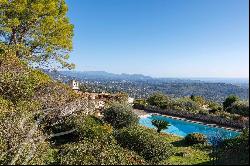 Sumptuous Stone Bastide with Panoramic Sea View.