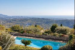 Sumptuous Stone Bastide with Panoramic Sea View.