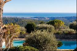 Sumptuous Stone Bastide with Panoramic Sea View.