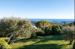 Sumptuous Stone Bastide with Panoramic Sea View.