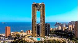 Spectacular Apartment on the 34th Floor in Poniente Beach, Benid, Benidorm 03501