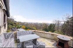 Normandie - Benerville sur Mer - Norman house - Panoramic view