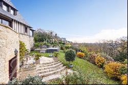 Normandie - Benerville sur Mer - Norman house - Panoramic view