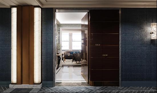 SIGNATURE RESIDENCE FEATURES Own a piece of the legacy at Waldorf Astoria Reside