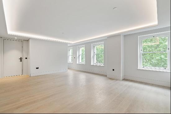 A 2 bedroom third floor, modern apartment to rent on Beaufort Gardens, SW3