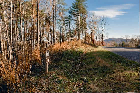 Picturesque Wooded Lot with Mountain Views in Amazing New Gated Community