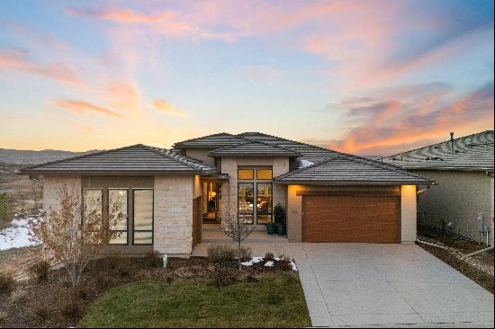 Mountain Views in the Gated Village at Castle Pines!