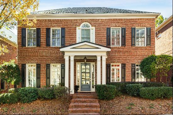 Elegant Brick Traditional in Vinings with Elevator