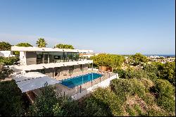 Exclusive modern villa with unique views of the port of Addaia, Menorca