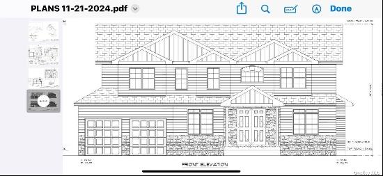 Incredible brand new construction to be built in Bethpage. This center hall colonial sits 