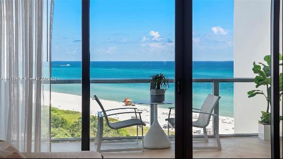 Direct ocean views from your Newly updated 2 bed residence at the W Hotel featuring the ne