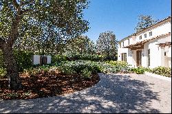 Custom Mediterranean Home Located in Prime West Atherton 