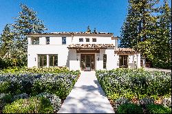 Custom Mediterranean Home Located in Prime West Atherton 