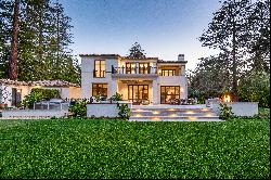 Custom Mediterranean Home Located in Prime West Atherton 