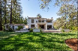 Custom Mediterranean Home Located in Prime West Atherton 