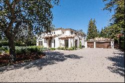 Custom Mediterranean Home Located in Prime West Atherton 