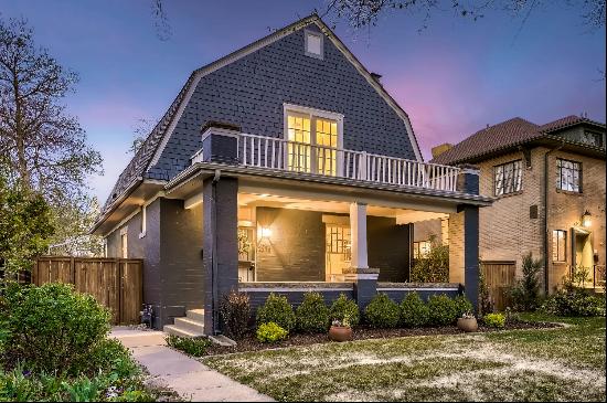 Historic Dutch Colonial on one of Park Hill’s most cherished blocks