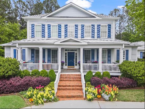 Sun Drenched Residence on the No. 2 Hole Tee Base of The Coweta Club