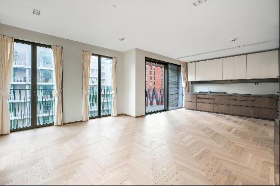 Beautifully presented 3 bedroom apartment to let in Fenman House, N1C.