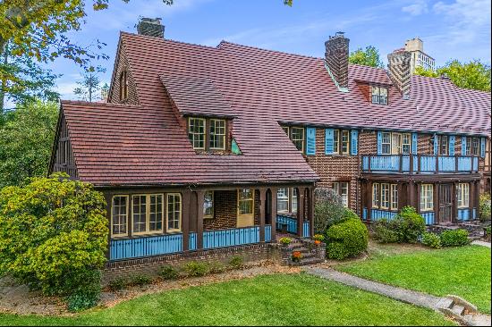 Welcome to 12 Middlemay Circle-a captivating semi-attached Tudor nestled on one of the mos