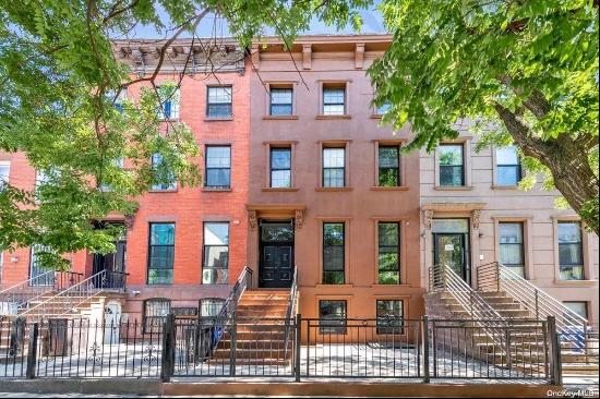 Welcome to Quincy Street; a meticulously gut-renovated 3 family Brownstone nestled in a qu