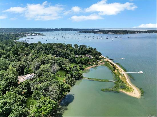 One of the last manageable waterfront estate homes designed by the noted architect Bradley