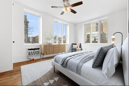  This beautifully renovated 3-bedroom, 1-bathroom apartment in the heart of Cobble Hill