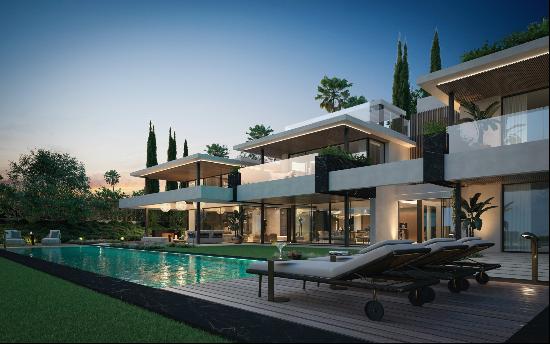 Avant-garde tyle five-bedroom villa in beachside Sotogrande