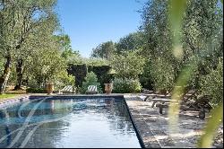 Charming Bastide with olive grove and beautiful panoramic view