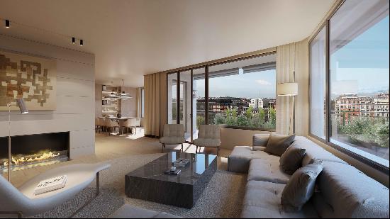 Brand new apartment in cutting-edge building on Paseo de la Castellana