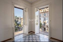 Bright Apartment in Historic Building on a Prime Parioli Street