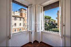 Bright Apartment in Historic Building on a Prime Parioli Street