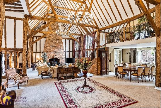 Stunning barn conversion with approximately 5,795 sq ft of highly versatile accommodation.