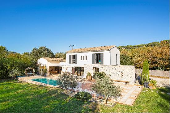 A contemporary house for sale in Menerbes.