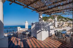 Penthouse with terraces in the heart of Capri