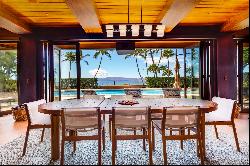 Prestigious Makena Estate with Custom Craftsmanship and Ocean Views