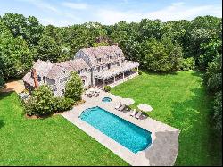 EAST HAMPTON ESTATE NEAR OCEAN WITH TENNIS