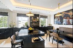 Newly renovated four-bedroom penthouse set over three buildings in Eaton Square