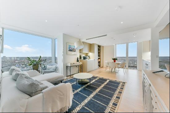 A modern three bedroom apartment available to rent in Coda Residences