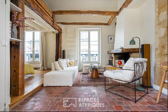 charming tastefully renovated apartment in Marais