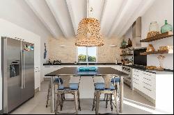 Villa with incomparable views of the countryside in Menorca for rent