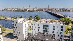 3 room apartment with a view of River Daugava and Old Riga