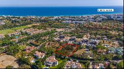 Prime plot with project to build a luxury villa in Atalaya de Ri, Marbella 29660